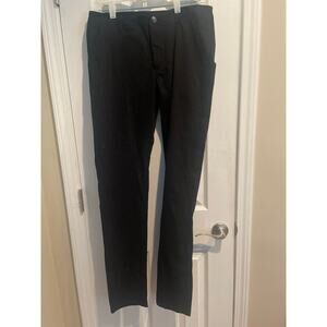 Good Man Brand's black midnight pants (House of LR&C), A49